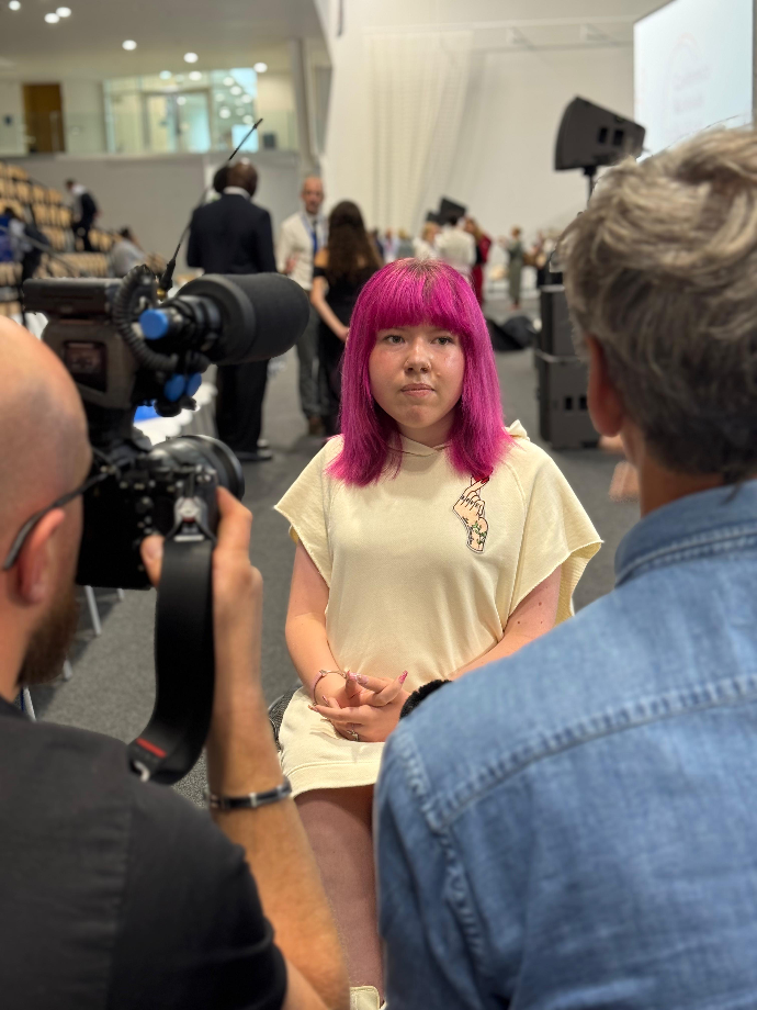 ena Caye, ambassadrice de la Conférence nationale du handicap 2026