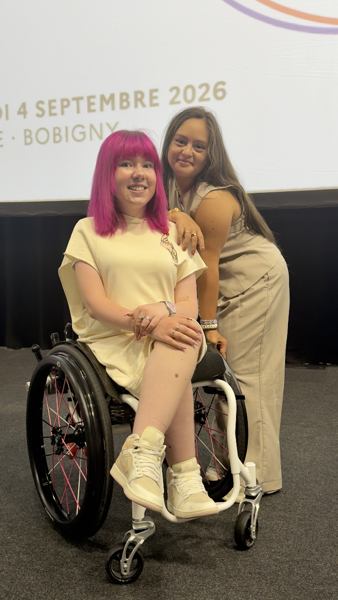 Ilena Caye avec Mayane Sarah lors de la CNH 2026